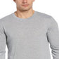 Camiseta de pijama masculina Perry Ellis de manga comprida, cinza, tamanho médio