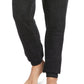 Calça jogger masculina Perry Ellis de malha texturizada mesclada, preta, tamanho pequeno