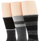 Perry Ellis Meias Masculinas Casuais Caneladas Pretas Tamanho Regular Pacote com 3