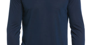 Perry Ellis Portfolio Pijama Confortável Masculino Azul Tamanho G