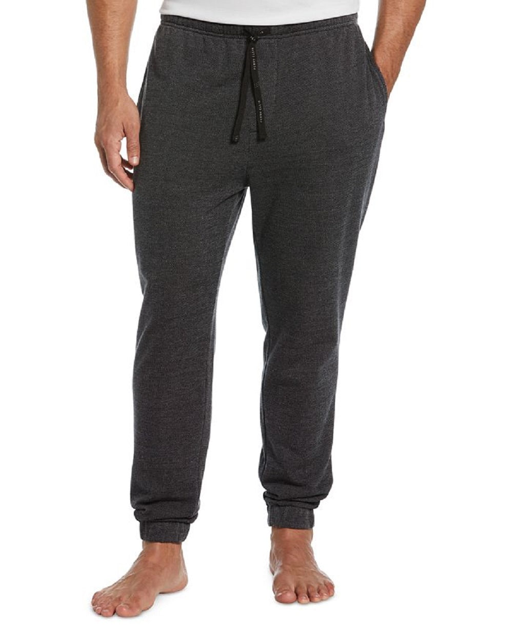 Pijama masculino Perry Ellis de lã texturizada mesclada, tamanho extragrande, cinza