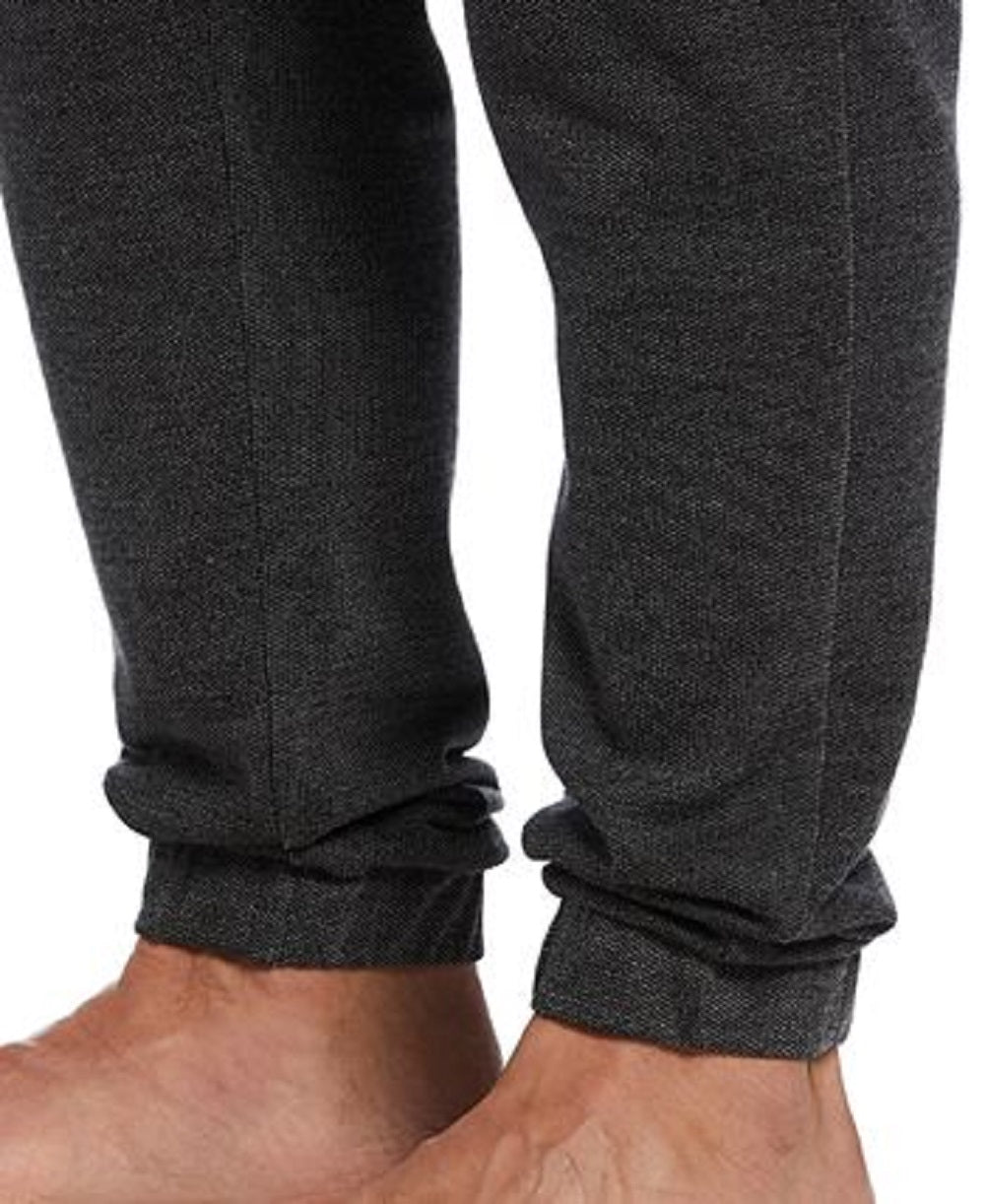 Pijama masculino Perry Ellis de lã texturizada mesclada, tamanho extragrande, cinza