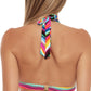 Biquíni Trina Turk Feminino Estampado Louvre Halter Top Maiô Rosa Tamanho 6