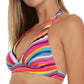 Biquíni Trina Turk Feminino Estampado Louvre Halter Top Maiô Rosa Tamanho 6