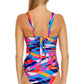 Trina Turk Feminino Rio Twist Front Tankini Top Maiô Rosa