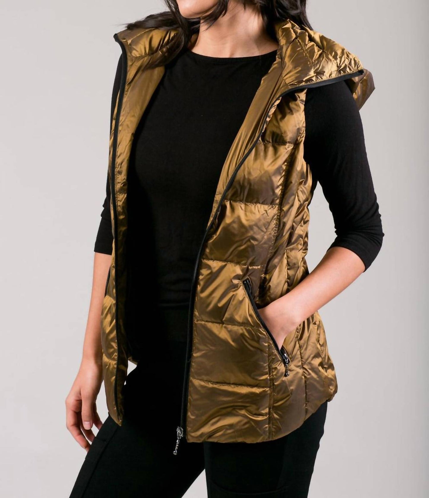 Anorak - Long Down Puffer Vest