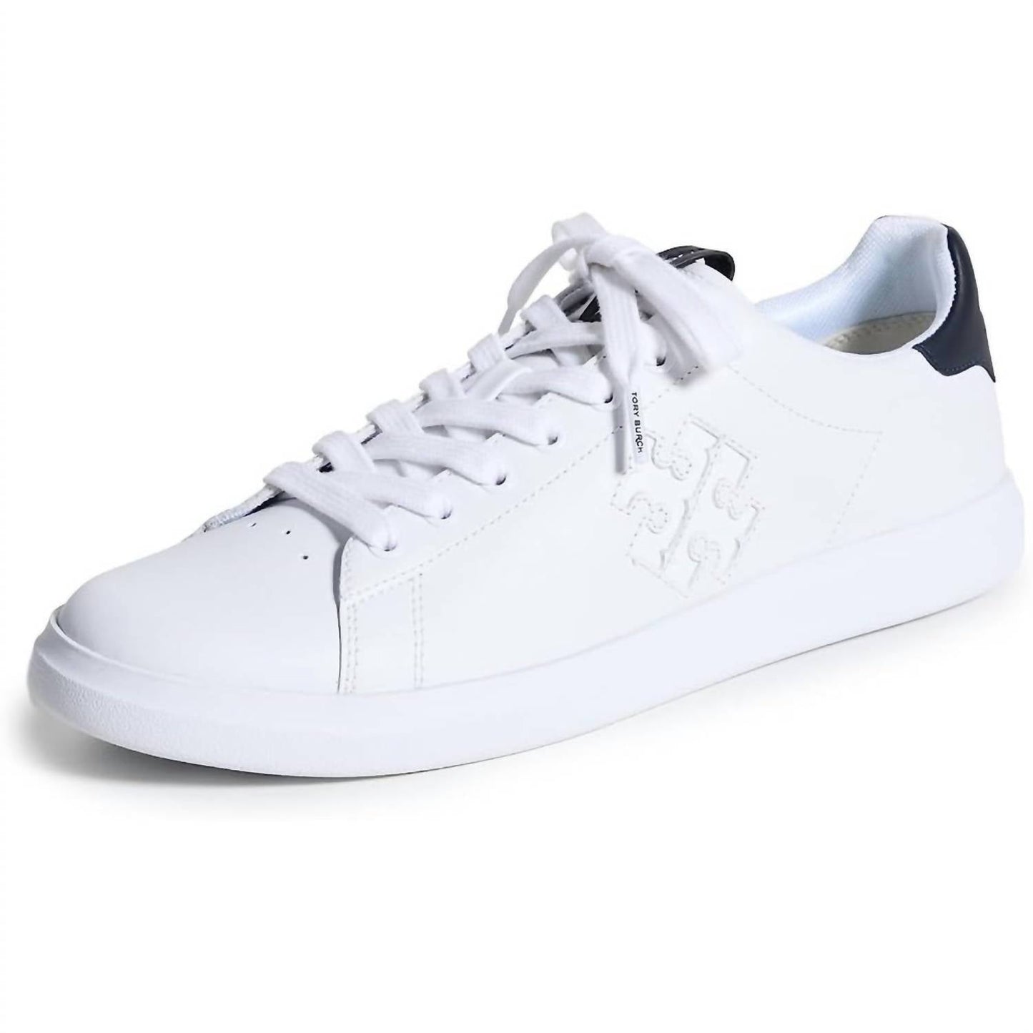 Tory Burch - Women's Logo Howell Court Lace Up Sneakers