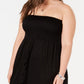 Vestido tubinho feminino Raviya, saída de banho, preto, tamanho 3X