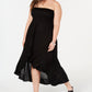Vestido tubinho feminino Raviya, saída de banho, preto, tamanho 3X