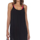 Vestido longo sem mangas Raviya feminino, maiô preto, tamanho médio
