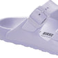 Sandália Slide Impermeável Birkenstock Essentials Arizona Feminina Roxa Tamanho 10