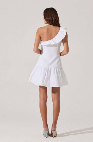 Astr - Vestido curto com babados