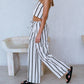 By Together - Kelsea Stripe Square Neck Top