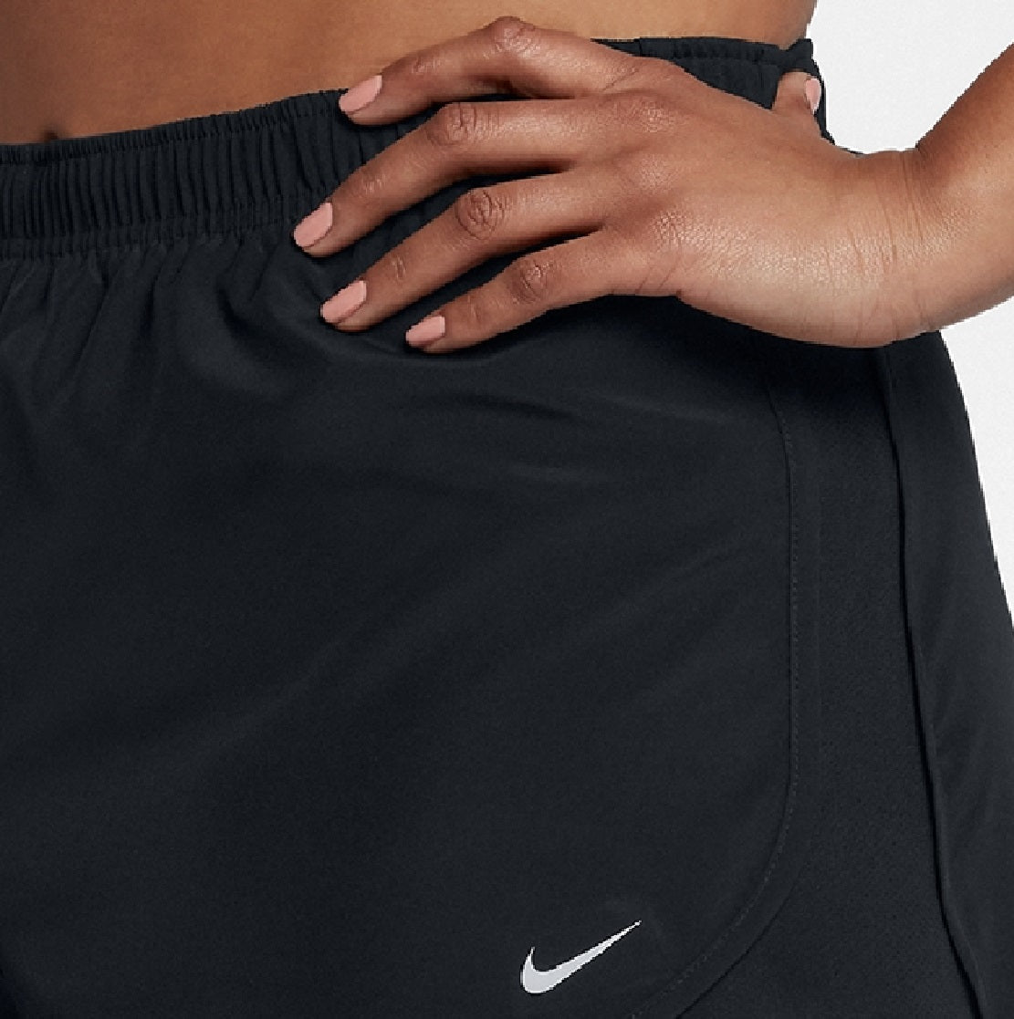 Shorts Nike Plus Tempo Dri Fit Feminino Preto Tamanho 2X