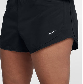 Shorts Nike Plus Tempo Dri Fit Feminino Preto Tamanho 2X