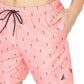 Calção de banho masculino Nautica Anchor Print 8 rosa tamanho XX-G