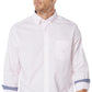 Camisa xadrez masculina Nautica Classic Fit, rosa, tamanho grande