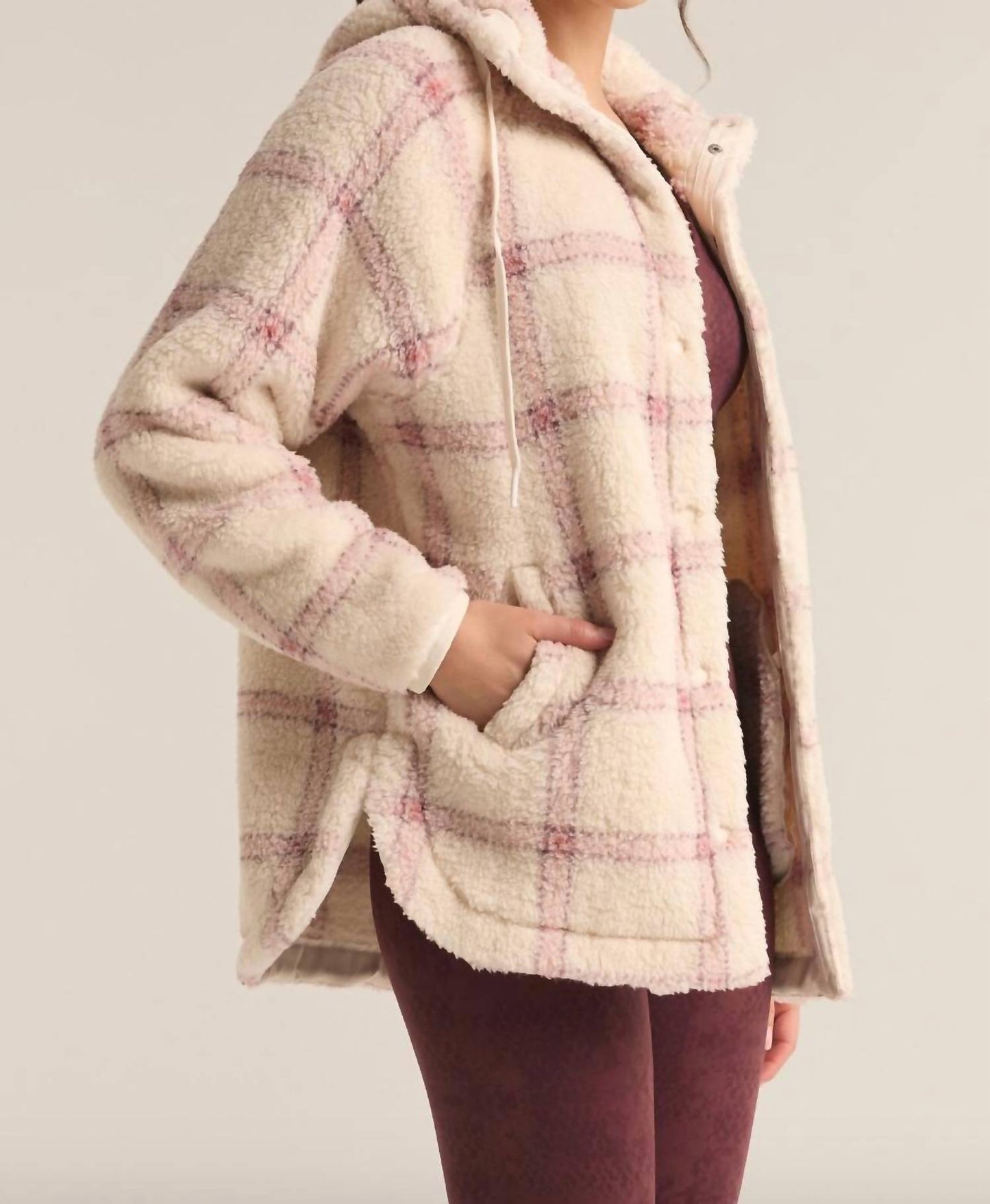 Z Supply - Plaid Fleece Shacket