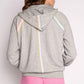 Pj Salvage - Neon Stripes Hoodie Jacket