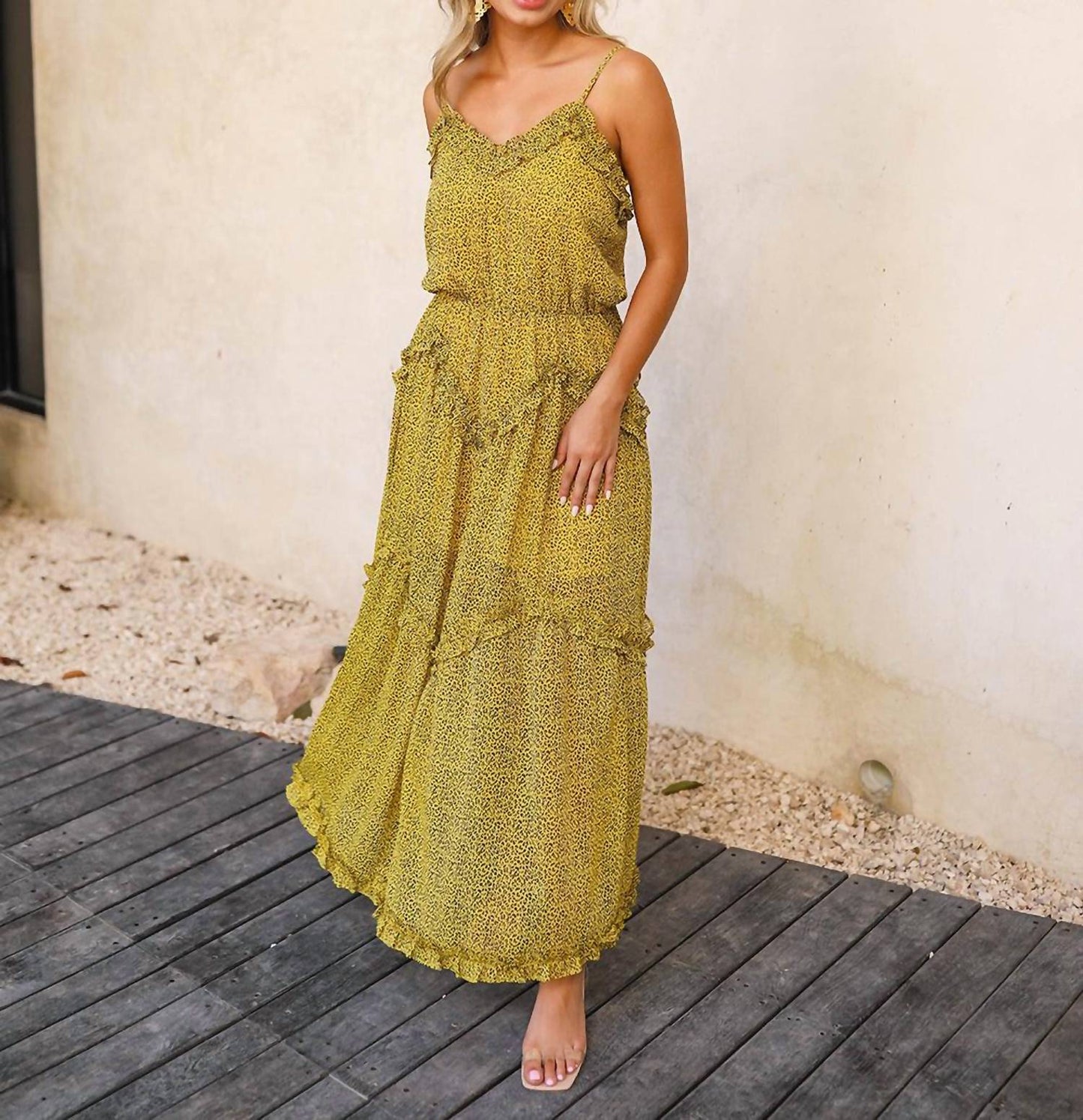 Buddylove - Rori Tie-Shoulder Maxi Dress