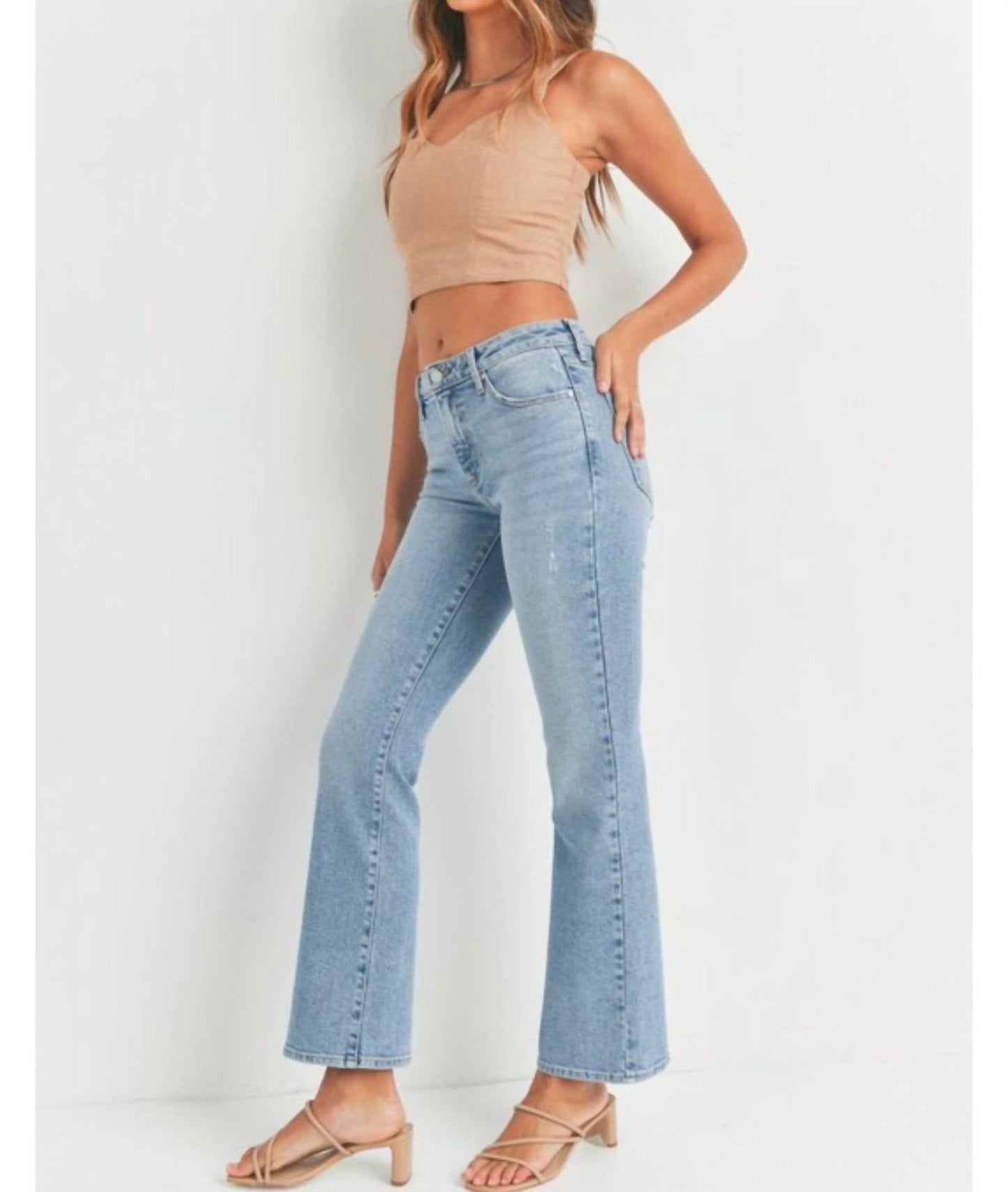 Just Usa - Women's Slim Bootcut Denim