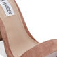 Sandália feminina Steve Madden Carrson com tira no tornozelo, marrom, tamanho 8,5 M