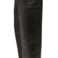 Botas femininas Steve Madden com salto bloco, pretas, tamanho 7 M