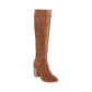 Steve Madden Roxana Bota de cano alto feminina marrom tamanho 10 M