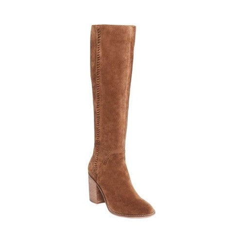 Steve Madden Roxana Bota de cano alto feminina marrom tamanho 10 M