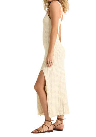 Z Supply - VESTIDO MIDI DE CROCHÊ ELEENA