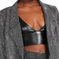 Blazer Aya Feminino Steve Madden Cinza Tamanho Médio