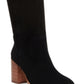 Botas de impacto femininas Steve Madden, pretas, tamanho 9 M