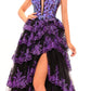 Amarra - Glitter Tulle Sequin Ball Gown With Plunging Neckline