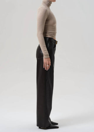 Agolde - Ayla Baggy Recycled Leather Pants