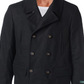 Casaco Ralph Lauren Masculino de Lã Mescla Trespassado, Preto, Tamanho 36