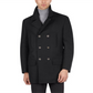 Ralph Lauren Masculino Luke Classic Fit Wool Blend Peacoat Preto Tamanho 40