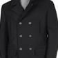 Ralph Lauren Masculino Luke Classic Fit Wool Blend Peacoat Preto Tamanho 40