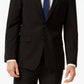 Calvin Klein Infinite Stretch Solid Slim Fit Terno Masculino Preto Tamanho 38