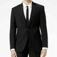 Calvin Klein Jaqueta Masculina Slim Fit Stretch Solid Preta Tamanho 44