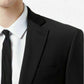 Calvin Klein Jaqueta Masculina Slim Fit Stretch Solid Preta Tamanho 44