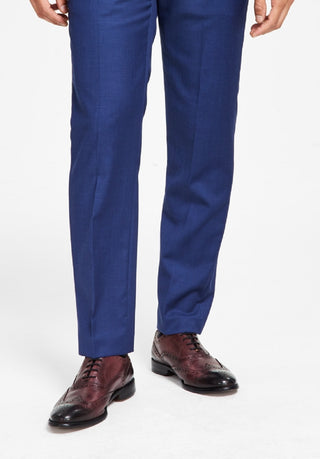 Calça Calvin Klein Masculina Infinite Stretch Solid Slim Fit Azul Tamanho 38X32