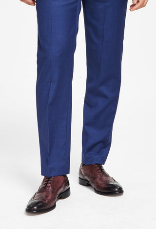 Calça Calvin Klein Masculina Infinite Stretch Solid Slim Fit Azul Tamanho 42X30
