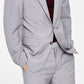 Calvin Klein Infinite Stretch Solid Slim Fit Terno Masculino Cinza Tamanho 38