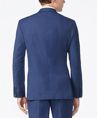 Calvin Klein Infinite Stretch Solid Slim Fit Terno Masculino Azul Tamanho 42