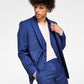 Calvin Klein Infinite Stretch Solid Slim Fit Terno Masculino Azul Tamanho 42