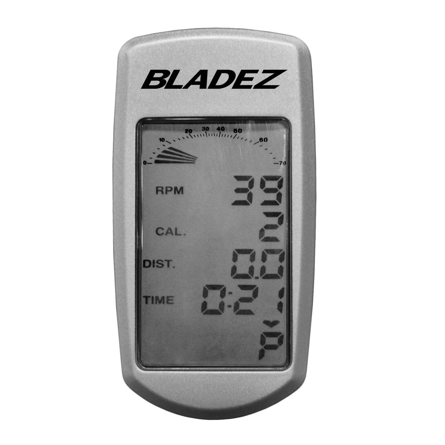 Bicicleta ergométrica interna Master GS Bladez Fitness com LED e design de corrida