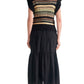 Elan - Crew Neck Woven Midi Dress
