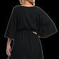 Maxine Of Hollywood - Knit Crinkle Tunic Top