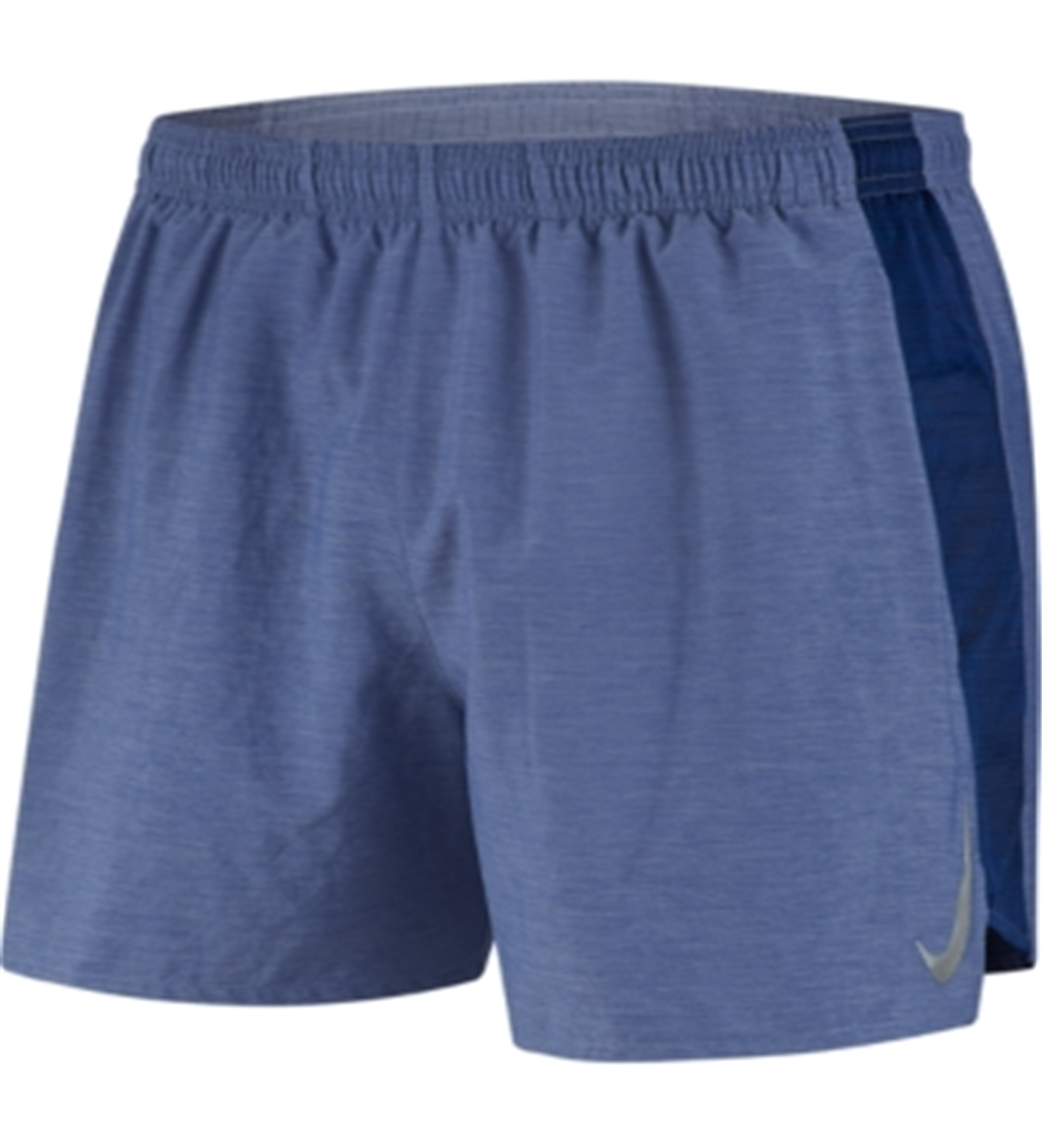 Shorts de corrida Nike Challenger Dri Fit 5 masculino, azul, tamanho pequeno
