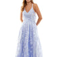 Vestido infantil bordado floral BCX, roxo, tamanho 9
